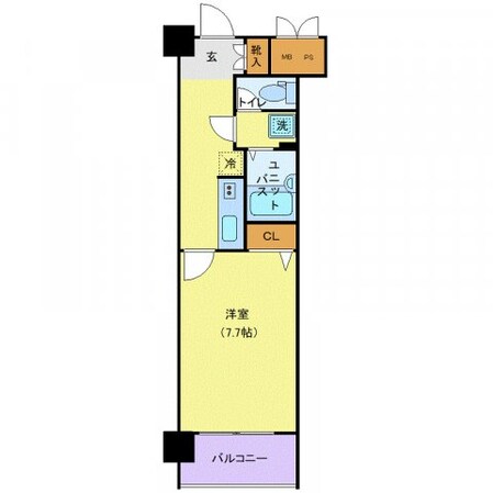 ドミール所沢Ⅱの物件間取画像